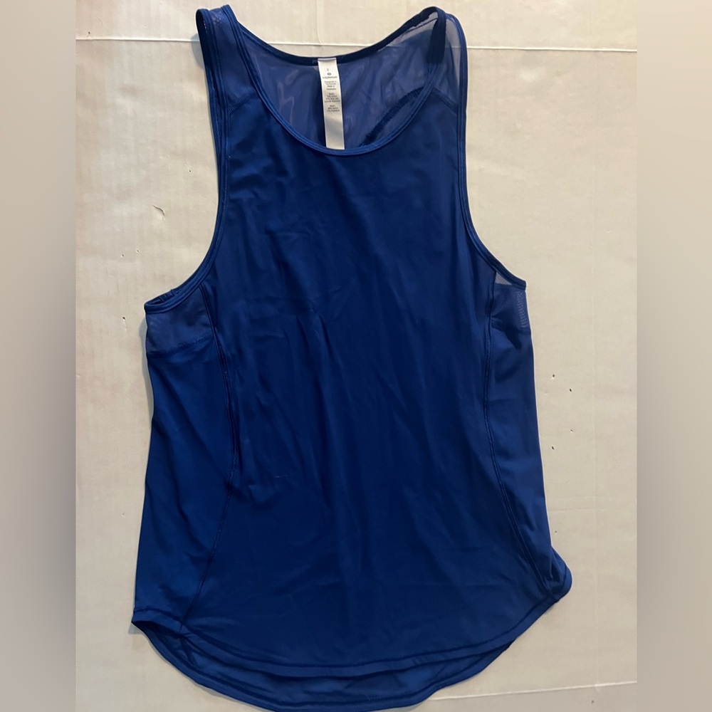 Lululemon Sculpt Tank Blazer Blue size 2